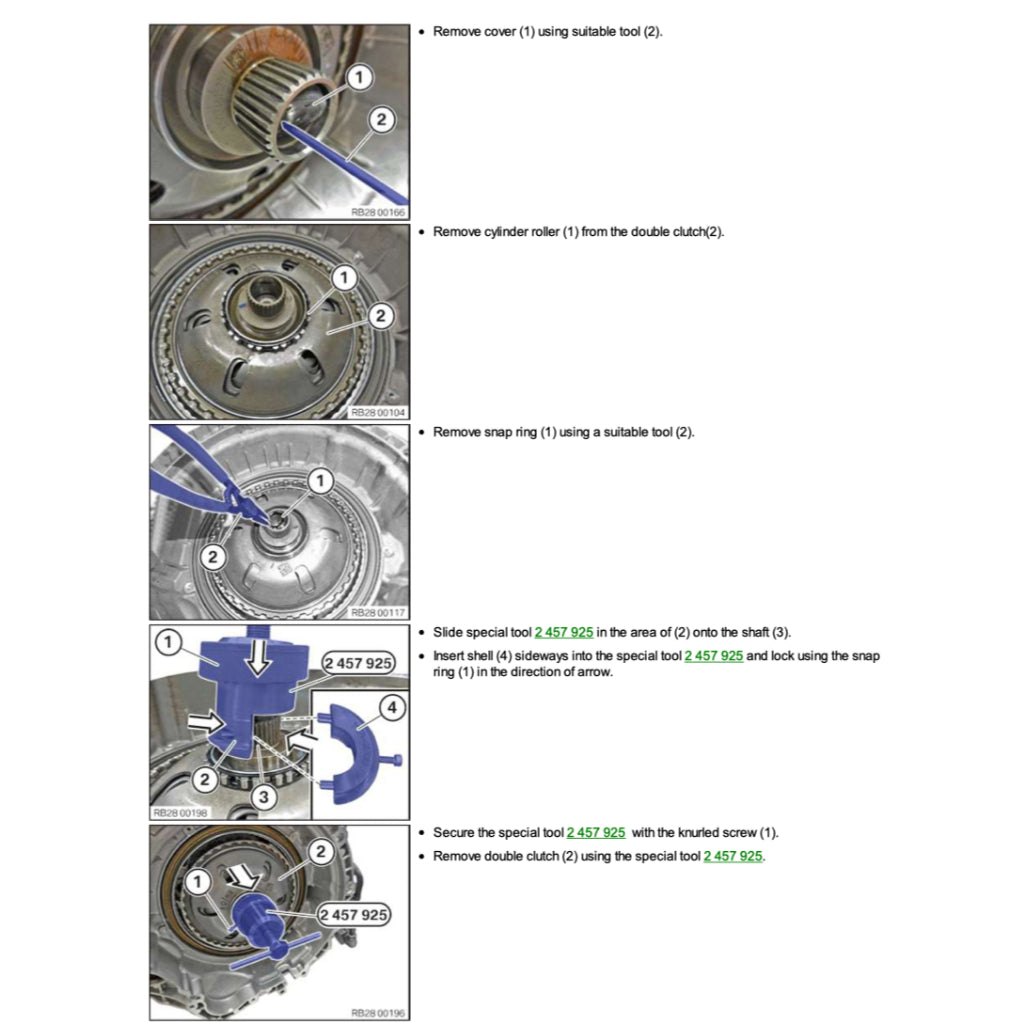 MINI COOPER S F57 B48 (2015-2024) SERVICE WORKSHOP MANUAL