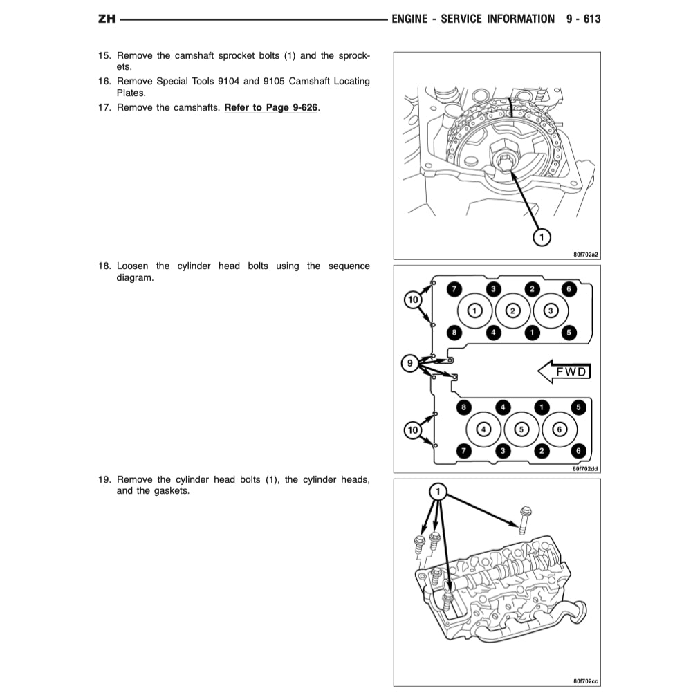 CHRYSLER CROSSFIRE ZH (2004-2008) SERVICE WORKSHOP MANUAL