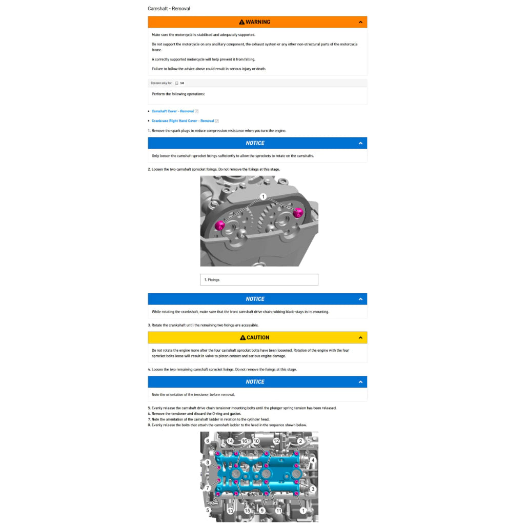 TRIUMPH TIGER SPORT 800 (2025+) SERVICE WORKSHOP MANUAL + OWNER'S MANUAL