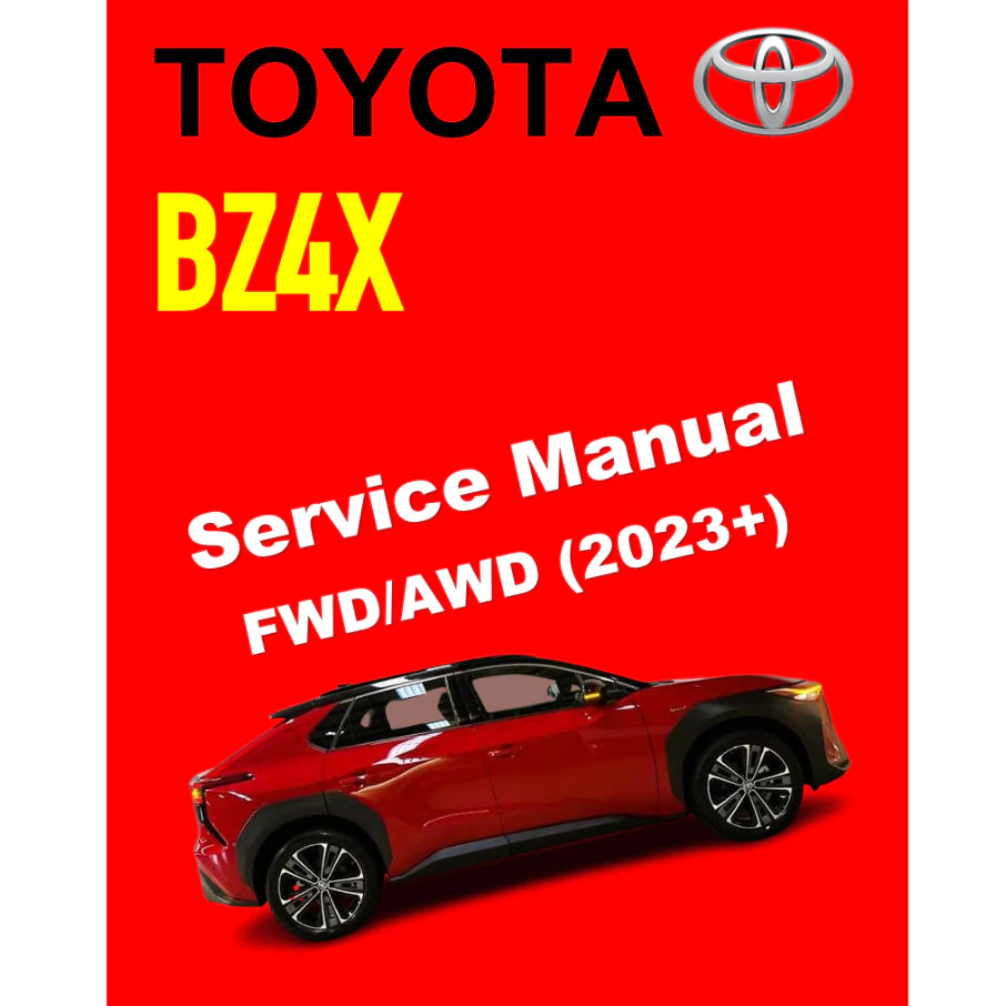 TOYOTA BZ4X FLX/LTD (2023+) SERVICE WORKSHOP MANUAL