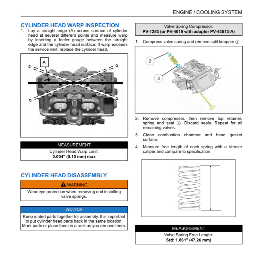 POLARIS SPORTSMAN XP1000S ATV (2020-2021) SERVICE WORKSHOP MANUAL