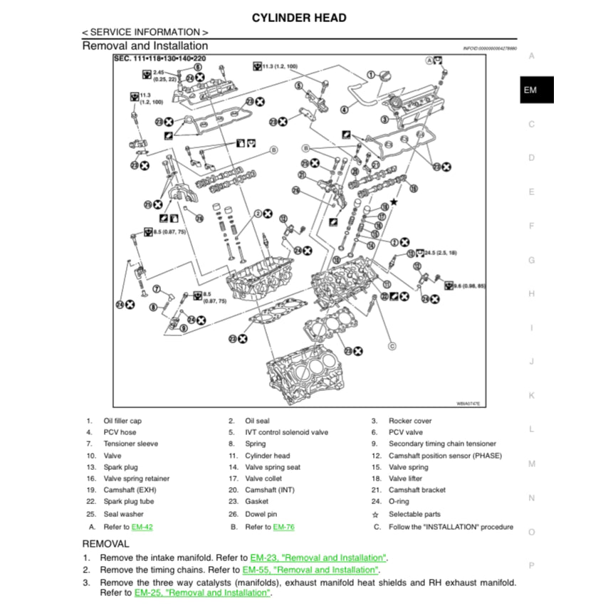 NISSAN QUEST V42 (2004-2009) SERVICE WORKSHOP MANUAL