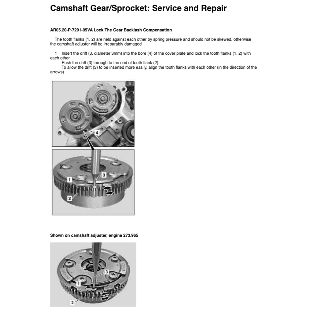 MERCEDES-BENZ R-CLASS W251 R320/R350 (2006-2013) SERVICE WORKSHOP MANUAL
