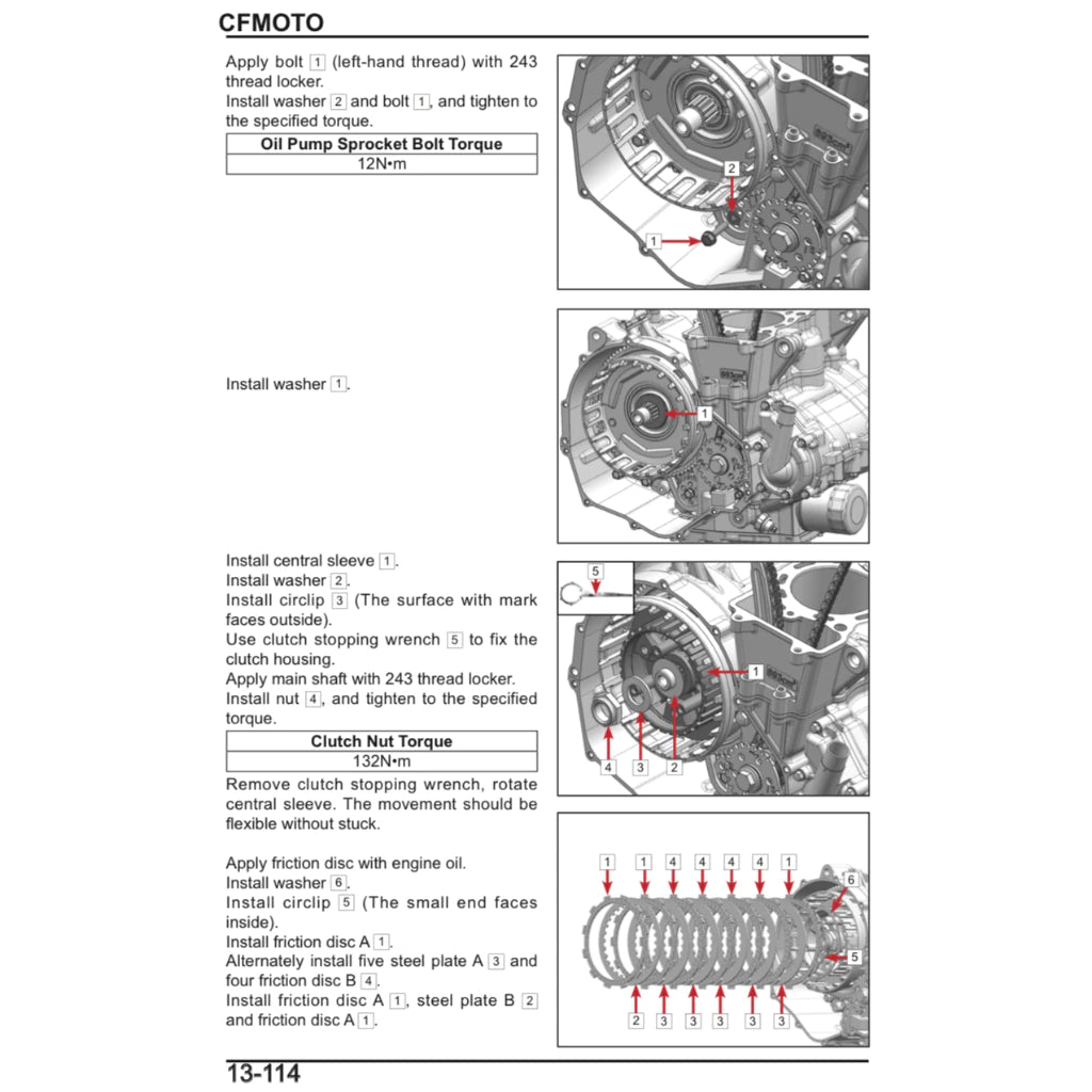 CFMOTO 700MT (2025+) SERVICE WORKSHOP MANUAL + PARTS CATALOGUE + OWNER'S MANUAL