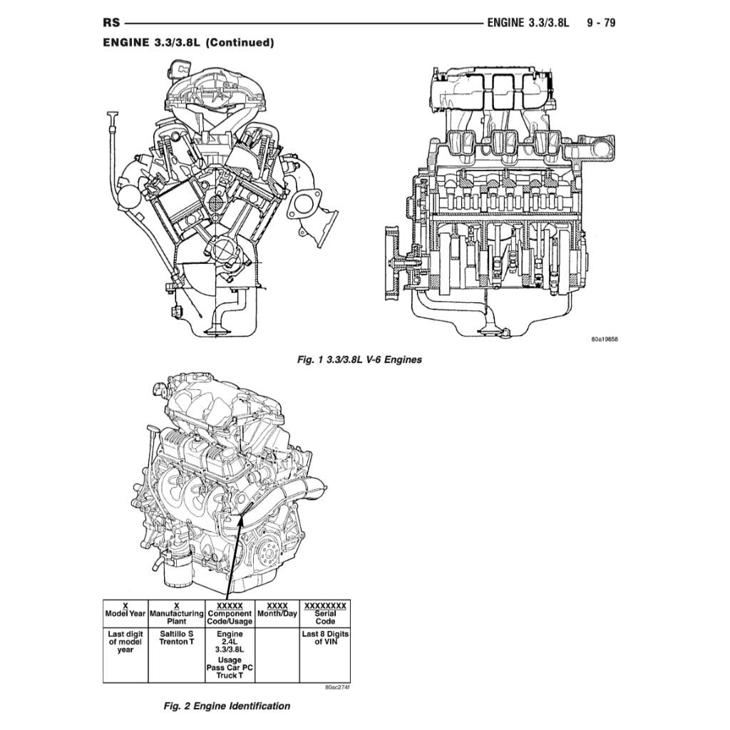 CHRYSLER VOYAGER (2000-2007) SERVICE WORKSHOP MANUAL
