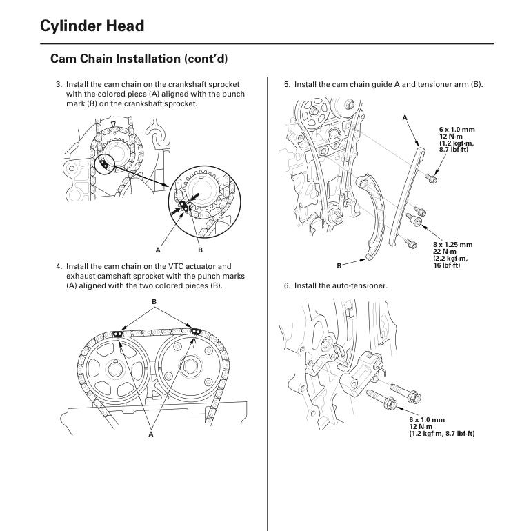 HONDA ENGINE K20A2 K20A3 K20Z1 SERVICE REPAIR MANUAL