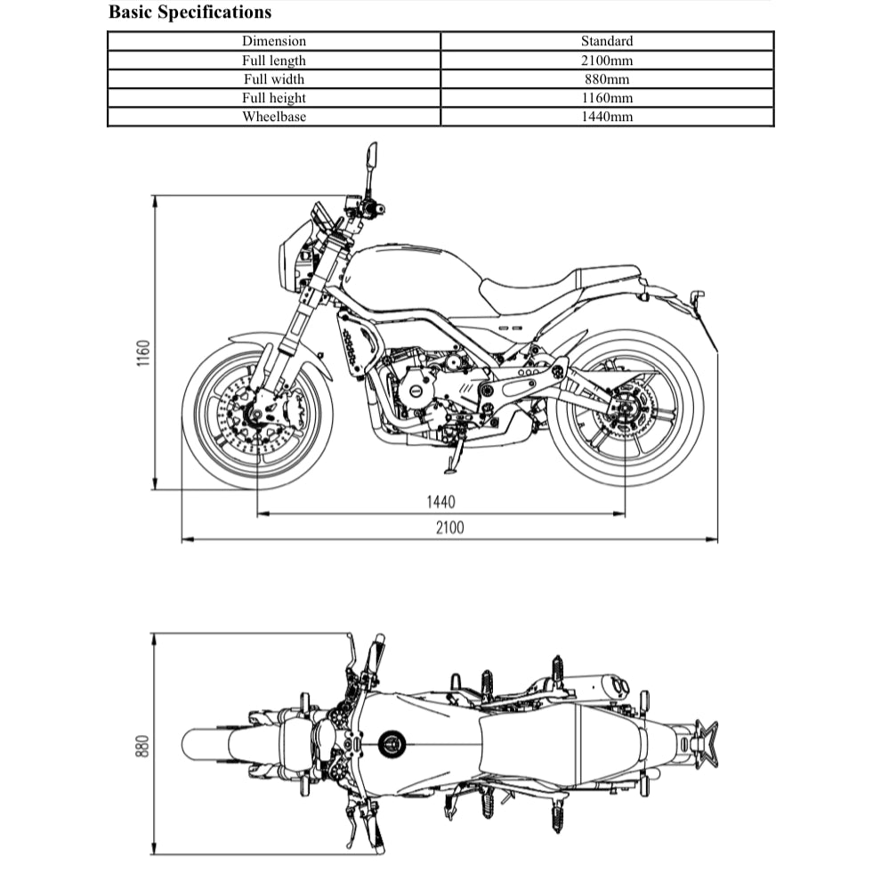 QJMOTOR QJ MOTOR SRV550 / 600 (2021+) SERVICE WORKSHOP MANUAL + OWNER'S MANUAL