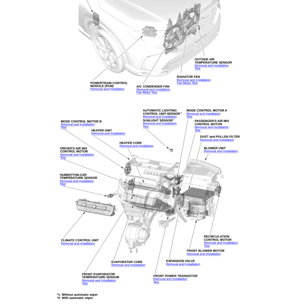 HONDA PILOT YG 1/2 (2023+) SERVICE WORKSHOP MANUAL