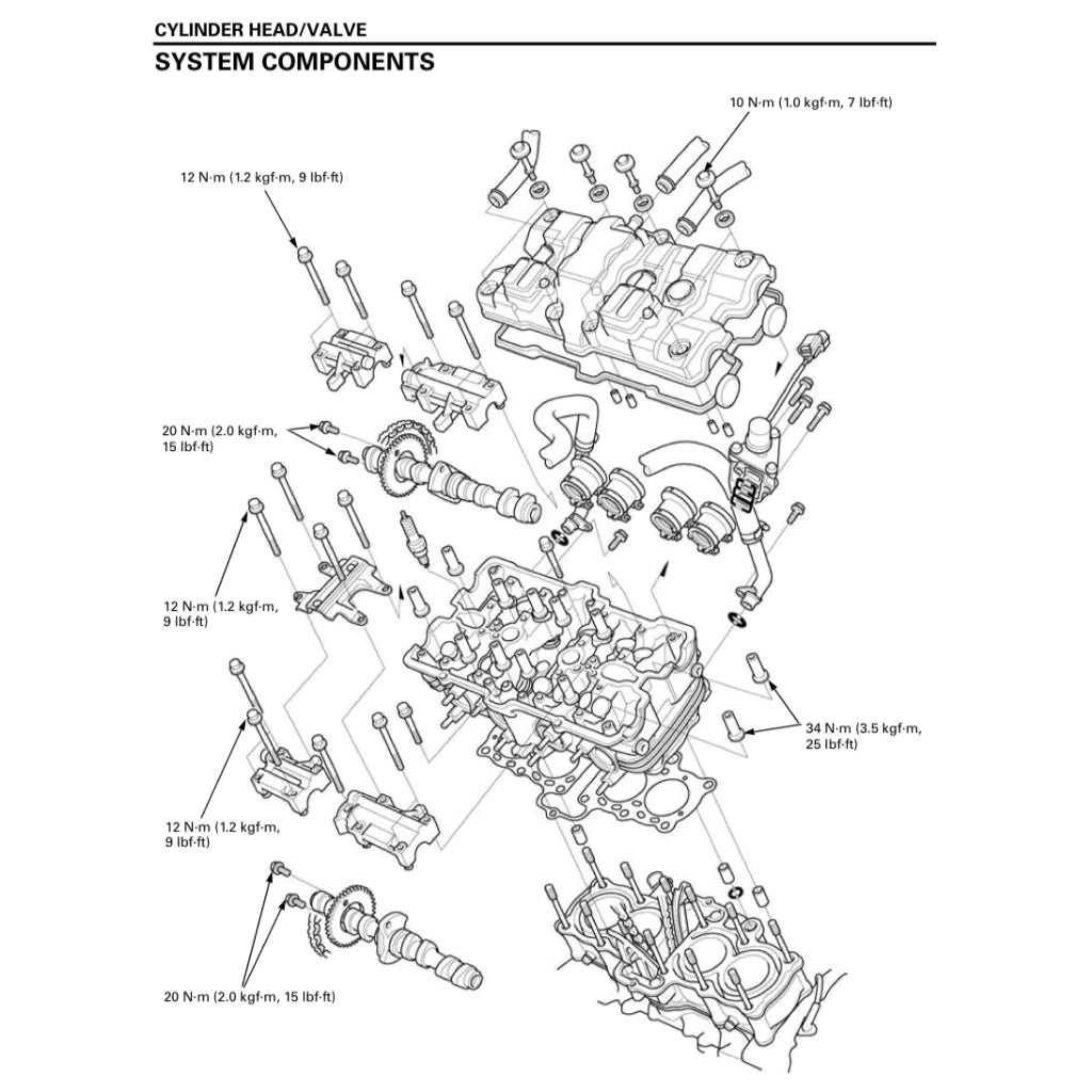HONDA CB400SF SUPER FOUR NC42 (2008-2018) SERVICE WORKSHOP MANUAL + PARTS CATALOGUE + OWNER'S MANUAL