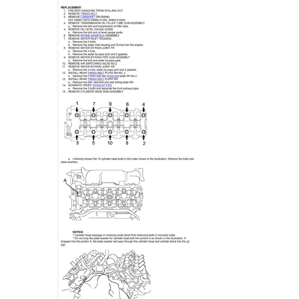 LEXUS GX470 UZJ120 (2002-2009) SERVICE WORKSHOP MANUAL