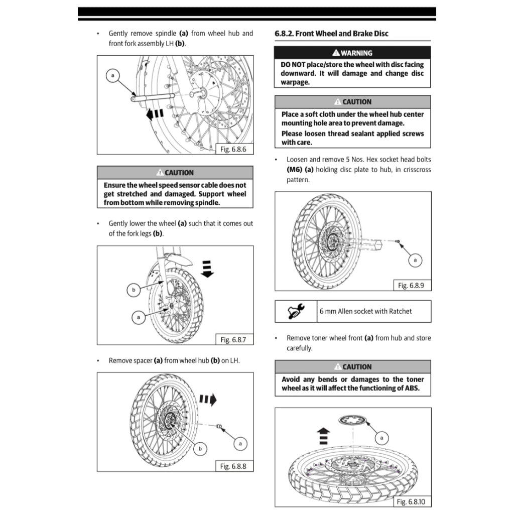 ROYAL ENFIELD SCRAM 440 (2025+) SERVICE WORKSHOP MANUAL + OWNER'S MANUAL