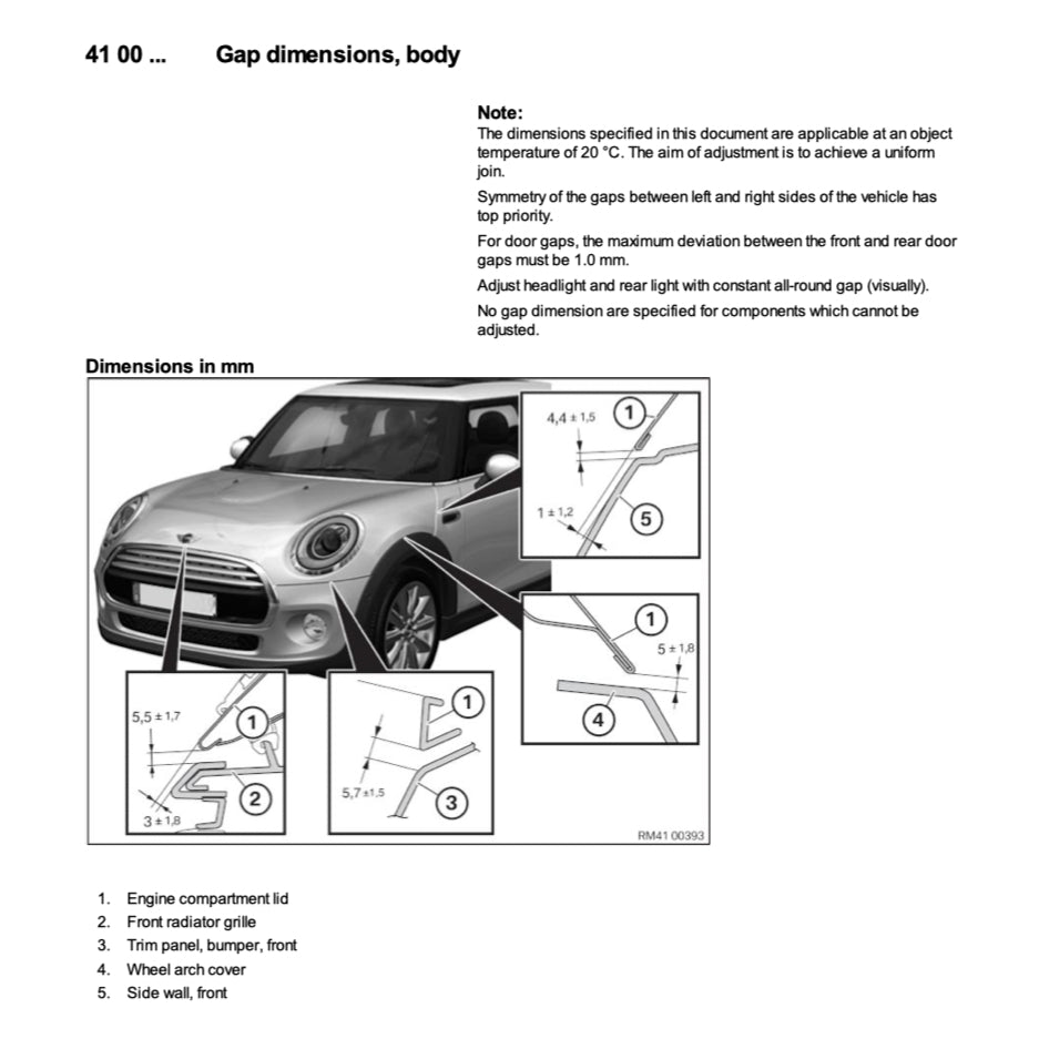 MINI COOPER SE EV (2020+) SERVICE WORKSHOP MANUAL