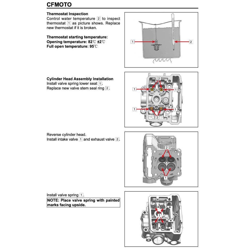 CFMOTO 300SS (2024+) SERVICE WORKSHOP MANUAL + OWNER'S MANUAL