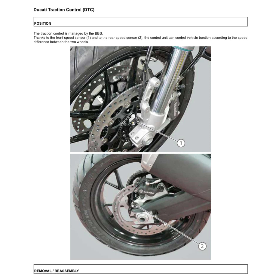 DUCATI MULTISTRADA V2/S (2022+) SERVICE WORKSHOP MANUAL + PARTS CATALOGUE + OWNER'S MANUAL