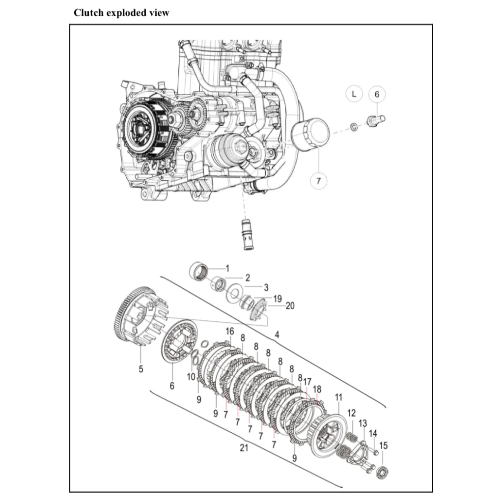 QJMOTOR QJ MOTOR SRK550 (2023+) SERVICE WORKSHOP MANUAL + OWNER'S MANUAL