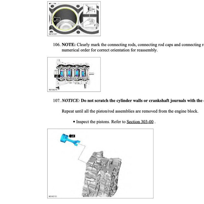 FORD ESCAPE MK3 (2013-2019) SERVICE WORKSHOP MANUAL