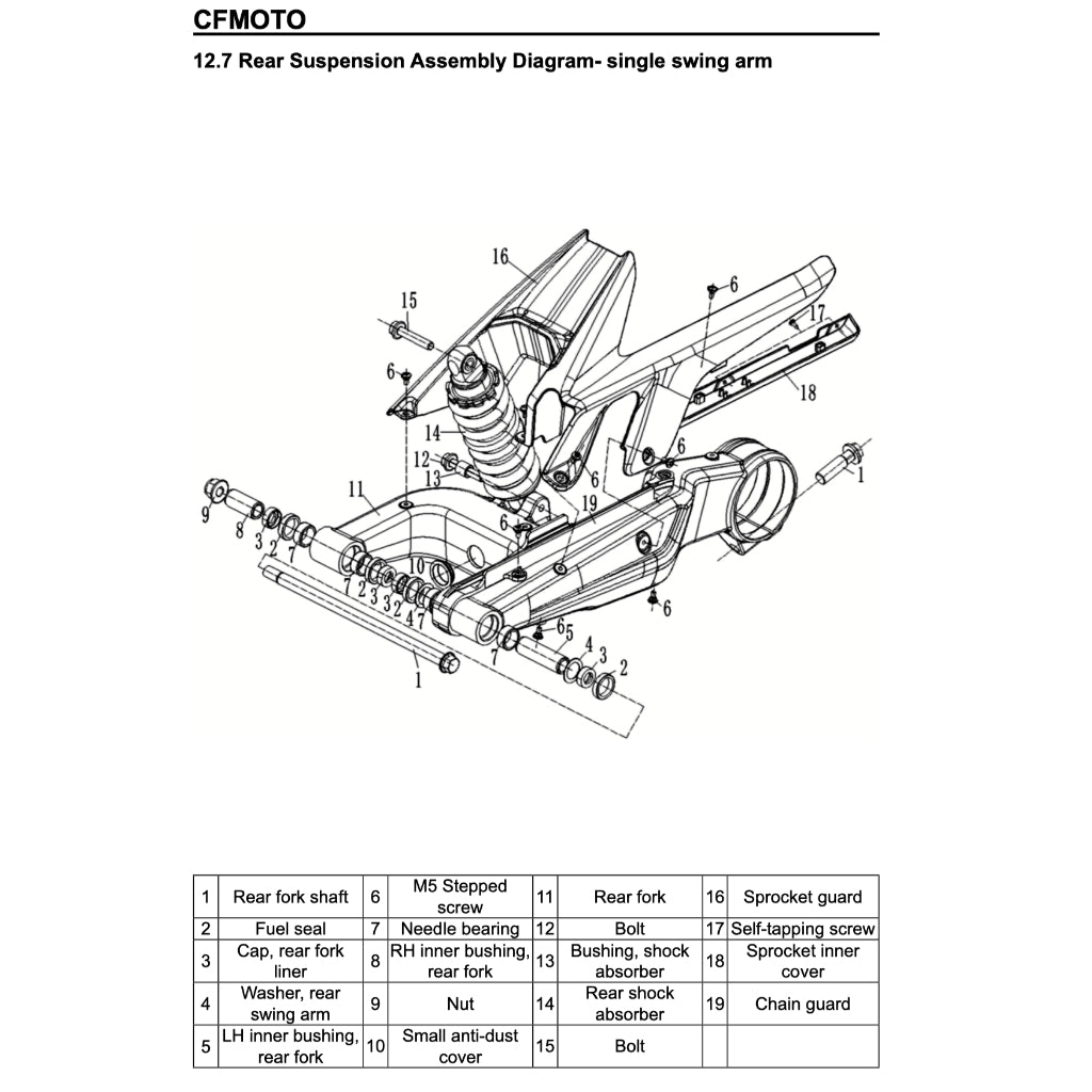 CFMOTO 300SS (2024+) SERVICE WORKSHOP MANUAL + OWNER'S MANUAL