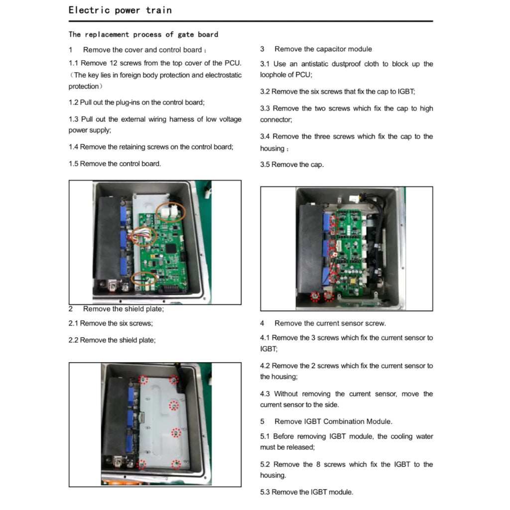 MAXUS EV80 (2018+) SERVICE WORKSHOP MANUAL