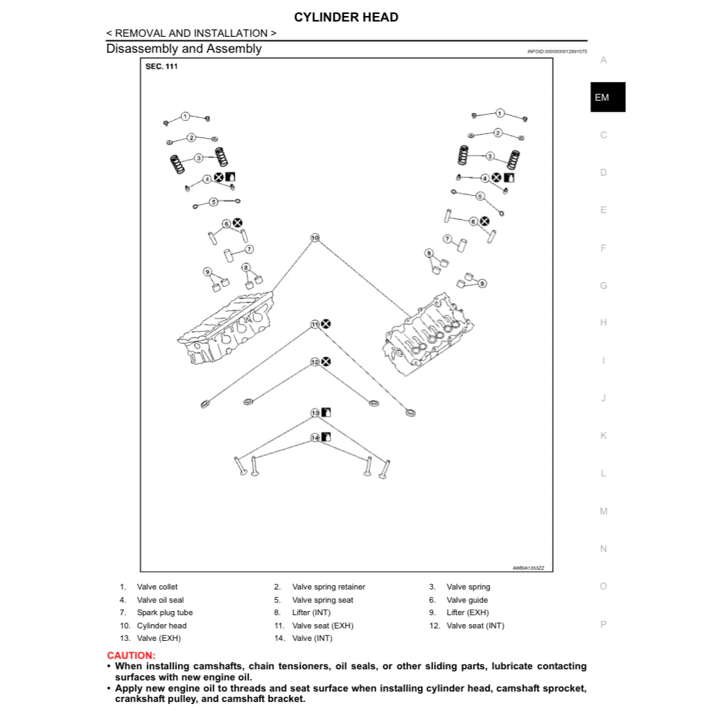 NISSAN MURANO Z52 (2015-2024) SERVICE WORKSHOP MANUAL