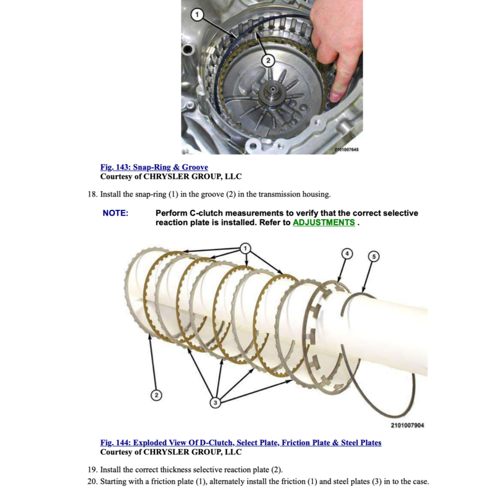 CHRYSLER 200 UF (2015-2017) SERVICE WORKSHOP MANUAL