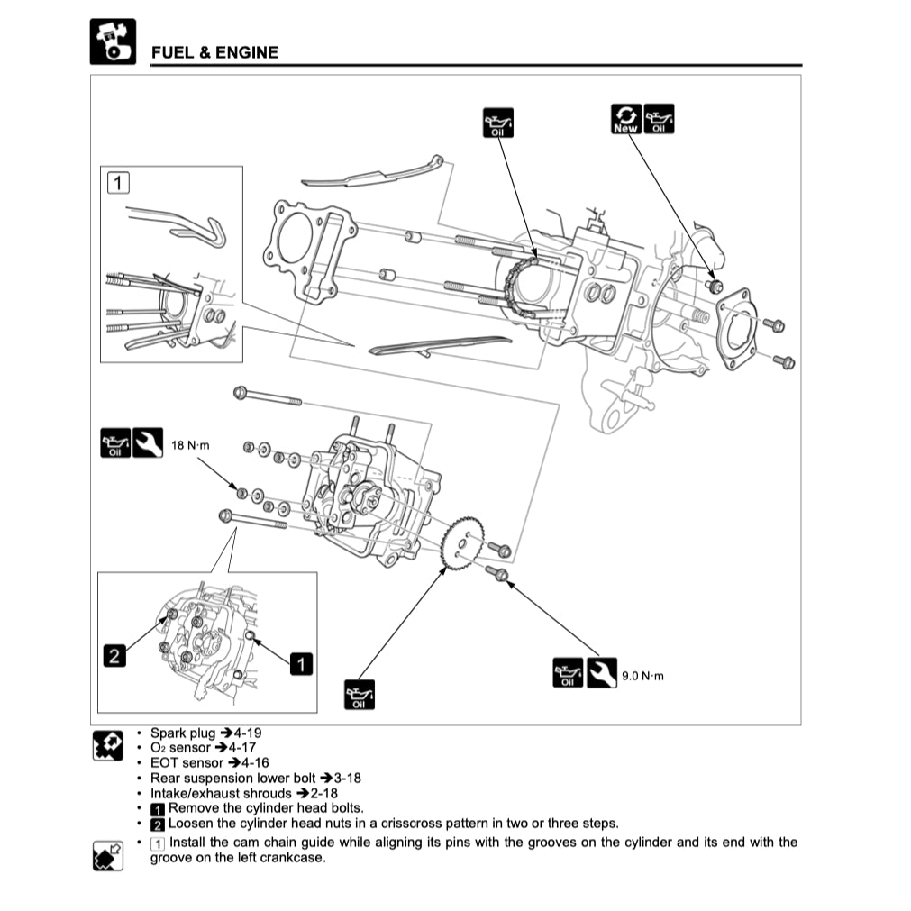HONDA ELITE 125 NSC125H (2017-2023) SERVICE WORKSHOP MANUAL