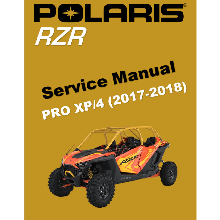 POLARIS RZR PRO XP/4 ATV (2017-2018) SERVICE WORKSHOP MANUAL