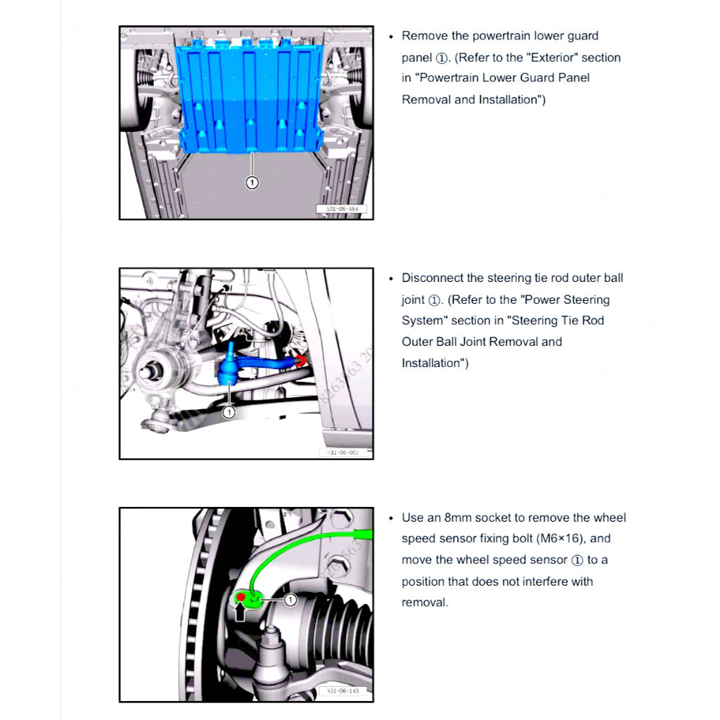 DONGFENG BOX E3 NAMMI01 BEV (2024+) SERVICE WORKSHOP MANUAL