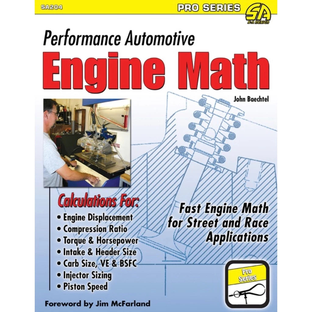 PERFORMANCE AUTOMOTIVE ENGINE MATH - SA204