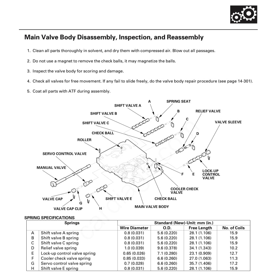 ACURA CSX (2005-2011) SERVICE WORKSHOP MANUAL