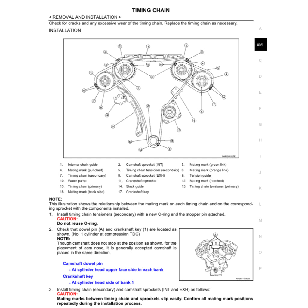 NISSAN MURANO Z52 (2015-2024) SERVICE WORKSHOP MANUAL