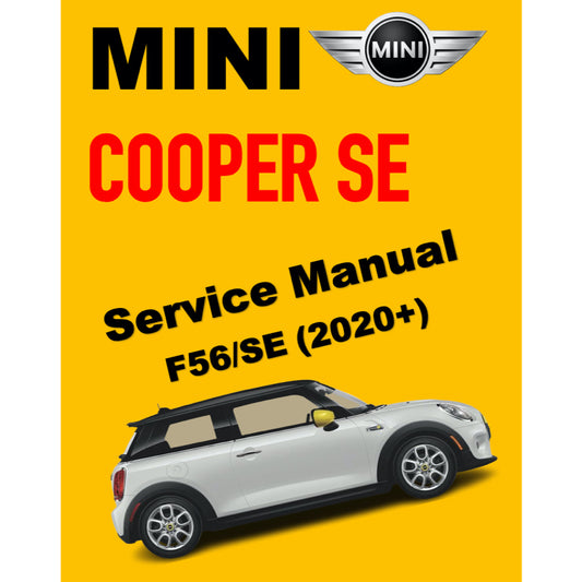 MINI COOPER SE EV (2020+) SERVICE WORKSHOP MANUAL