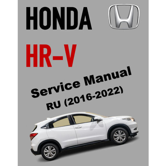 HRV HONDA  HR-V RU (2016-2022) SERVICE WORKSHOP MANUAL