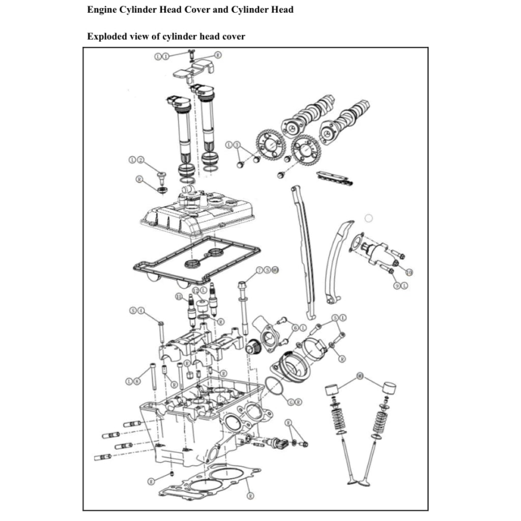 QJMOTOR QJ MOTOR SRK550 (2023+) SERVICE WORKSHOP MANUAL + OWNER'S MANUAL