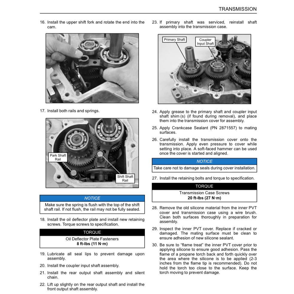 POLARIS SPORTSMAN XP1000S ATV (2020-2021) SERVICE WORKSHOP MANUAL