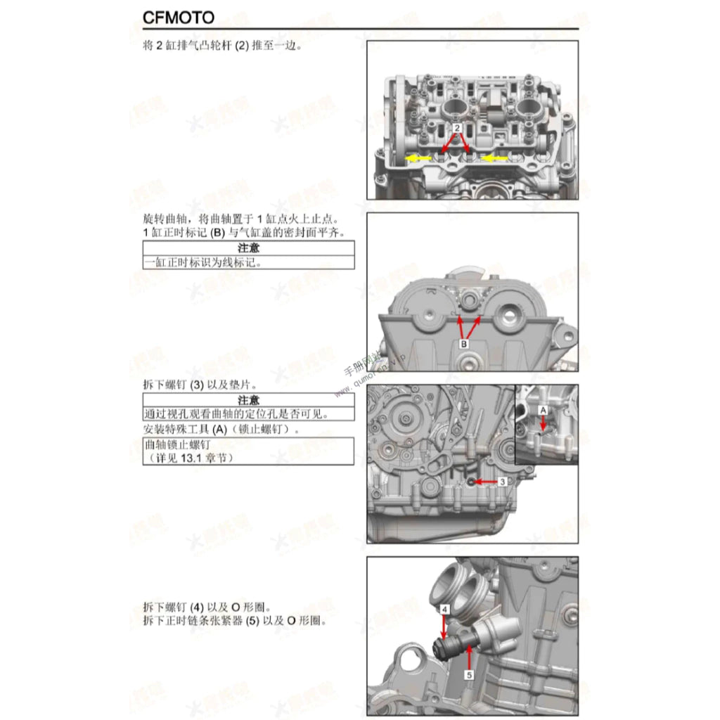 CFMOTO 800MT-X (2025+) SERVICE WORKSHOP MANUAL IN CHINESE LANGUAGE + PARTS CATALOGUE + OWNER'S MANUAL