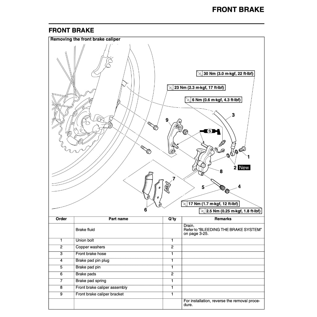 YAMAHA WR125 R/X (2009-2016) SERVICE WORKSHOP MANUAL + OWNER'S MANUAL