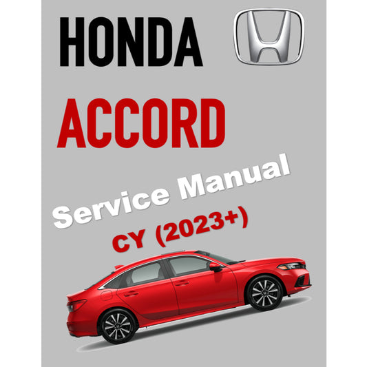 HONDA ACCORD CY (2023+) SERVICE WORKSHOP MANUAL
