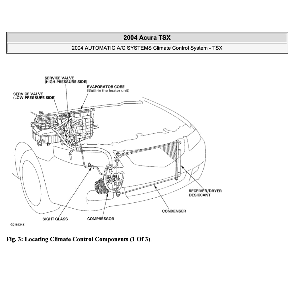 ACURA TSX CL9 (2004-2009) SERVICE WORKSHOP MANUAL