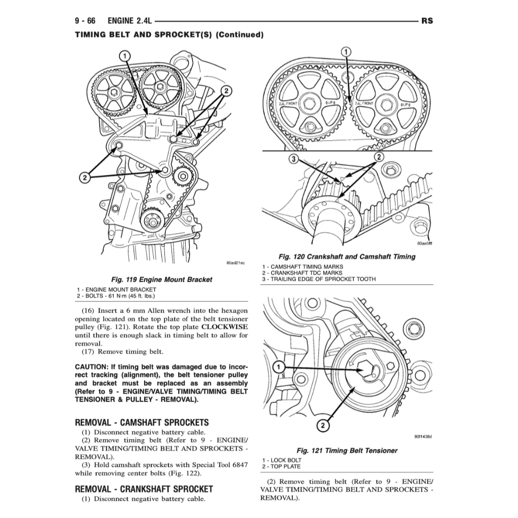CHRYSLER VOYAGER (2000-2007) SERVICE WORKSHOP MANUAL