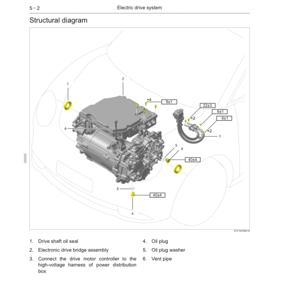GWM ORA GOOD CAT ES11 EV (2021+) SERVICE WORKSHOP MANUAL