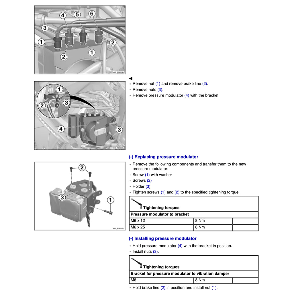 BMW K1600 GT (2011-2021) SERVICE WORKSHOP MANUAL + RIDER'S MANUAL