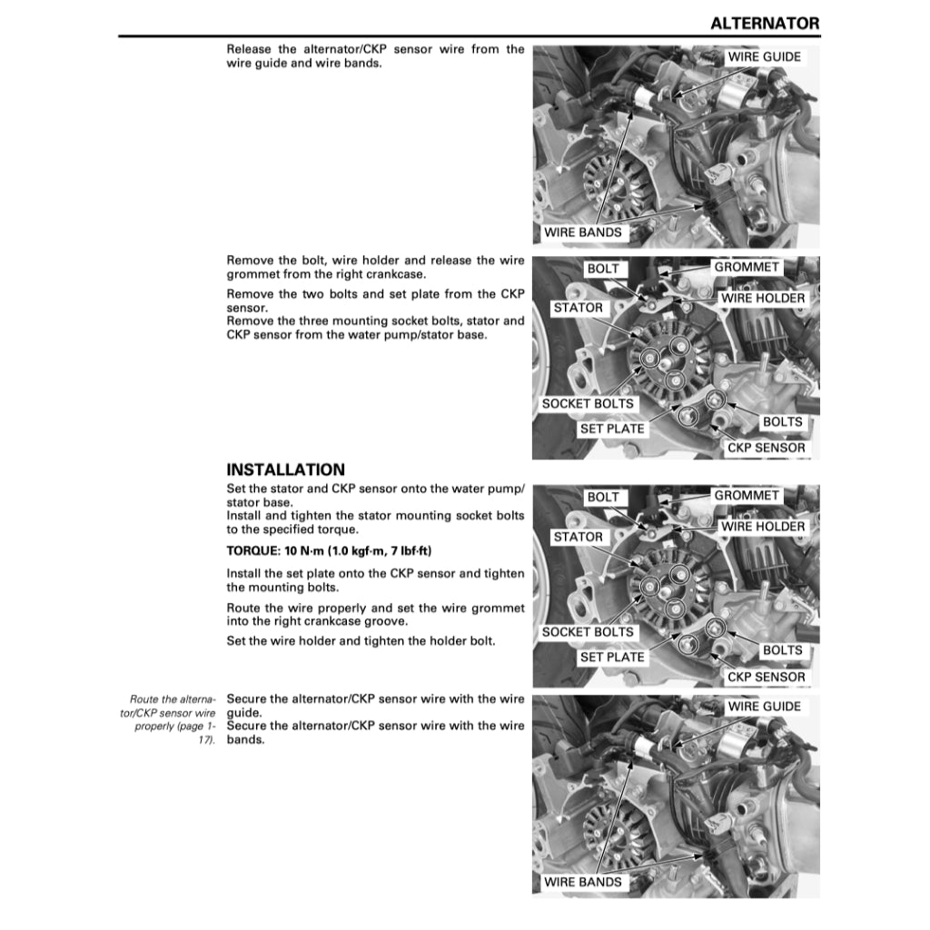 HONDA ELITE 110 NHX110 (2009-2016) SERVICE WORKSHOP MANUAL