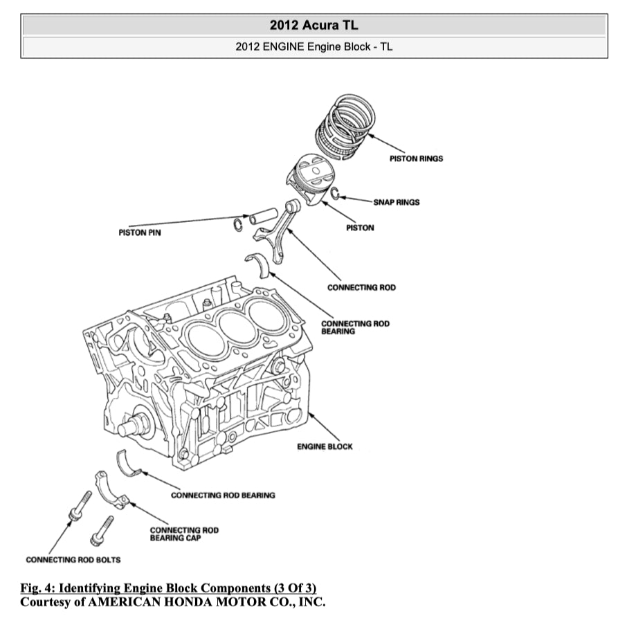ACURA TL UA9 (2012-2014) SERVICE WORKSHOP MANUAL