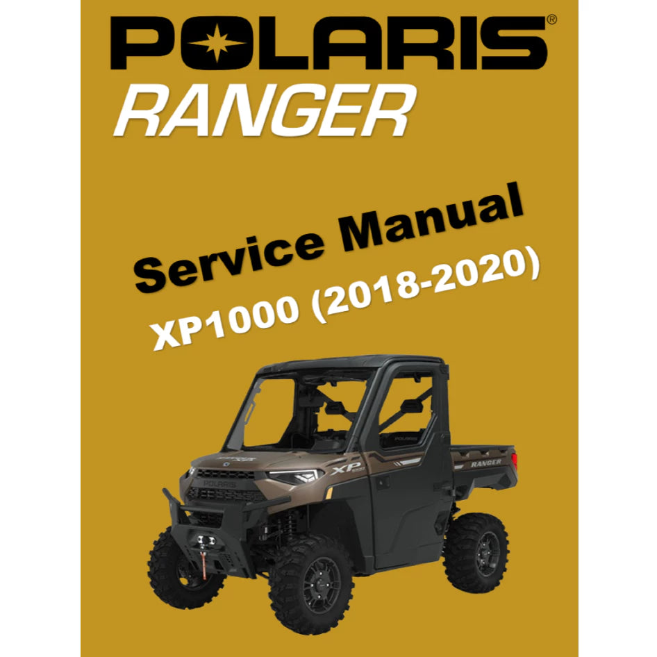 POLARIS RANGER XP1000 ATV (2018-2020) SERVICE WORKSHOP MANUAL