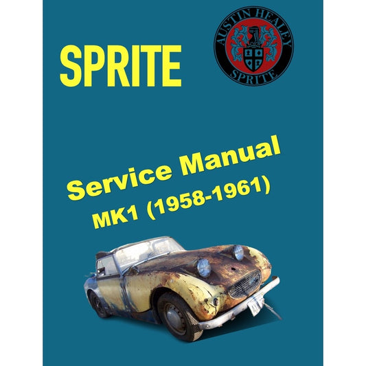 [CLASSIC] AUSTIN-HEALEY SPRITE MK1 (1958-1961) SERVICE WORKSHOP MANUAL