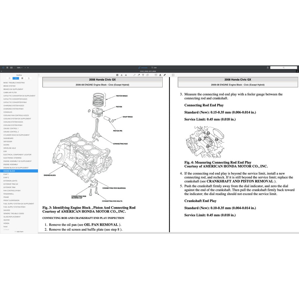 HONDA CIVIC 8  FD1 FD2, FD7, FA1, FG1, FG2, FA5, FN2 (2006-2011) SERVICE WORKSHOP MANUAL + PARTS CATALOGUE